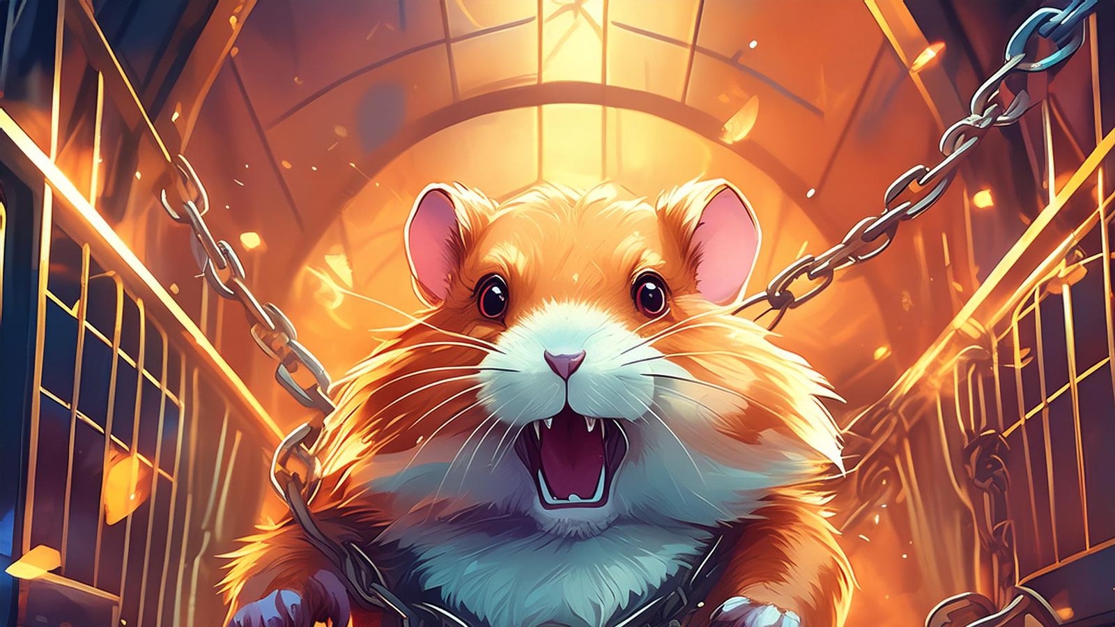 hamster hostil in jail