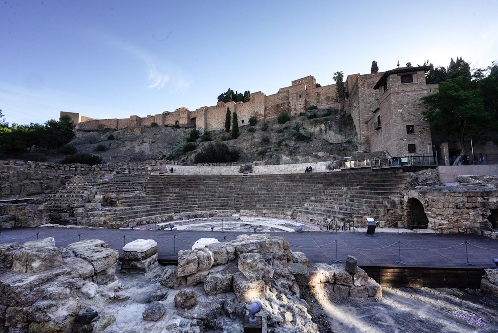 andalucia malaga teatro romano alcazaba