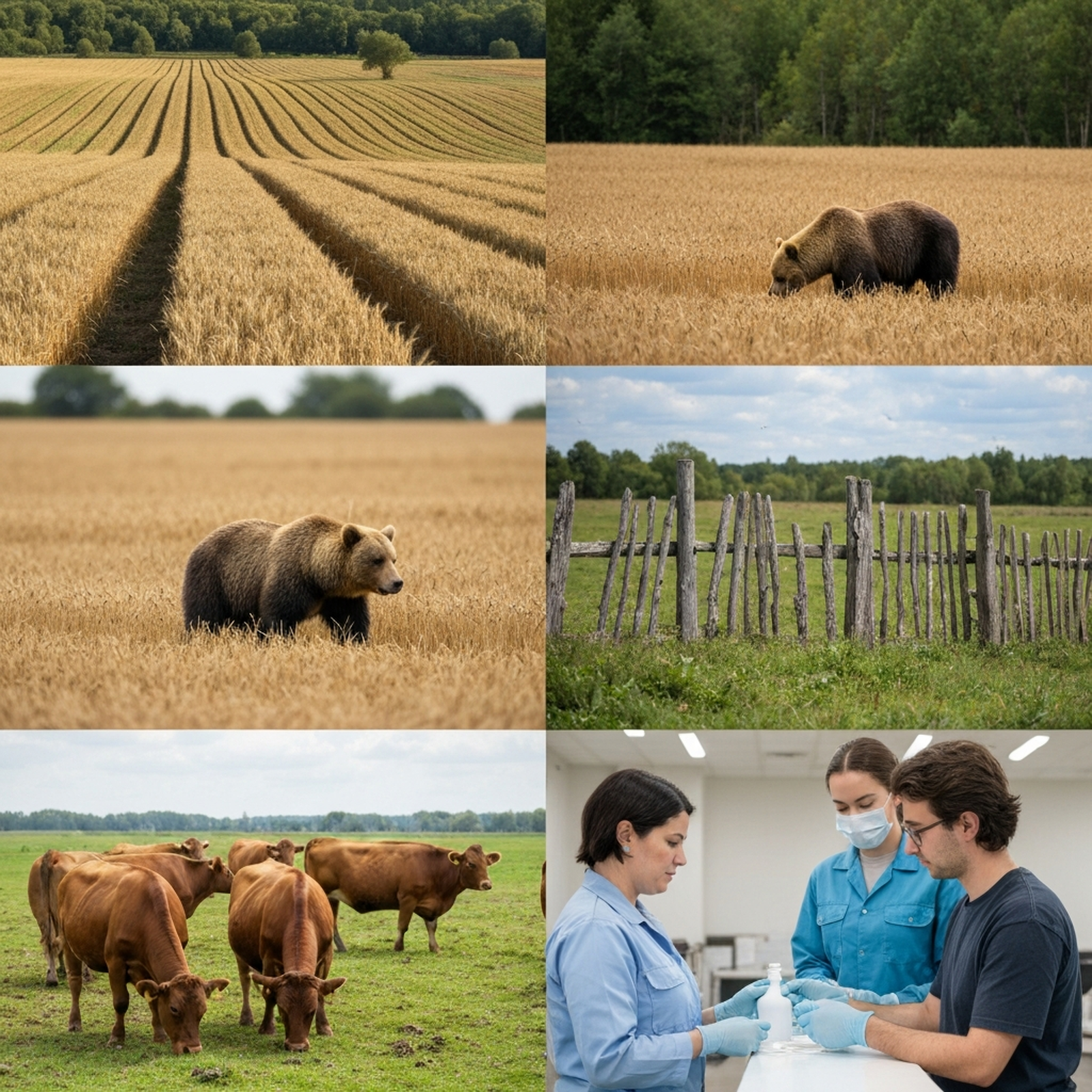 Animales, campo, medio ambiente, naturaleza